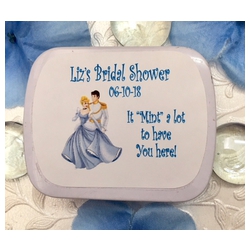 Personalized Cinderella Mint Tins (Set of 12)