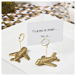 Airplane Design Placecard Or Photo Holders