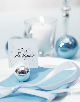 Classic Round Place Card Holders