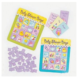 Baby Shower Bingo Game (8 players)