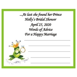 Frog Prince Advice Cards