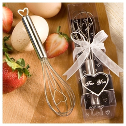 Heart Design Wire Whisk Favors