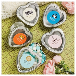 Personalized Heart Shaped Mint Tin