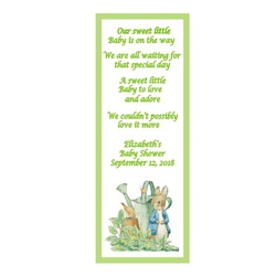 Personalized Peter Rabbit Laminated Bookmark (3 Designs)