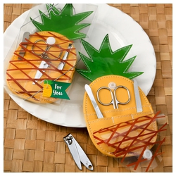 Trendy Pineapple Shaped Manicure Case