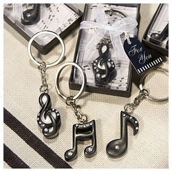 Musical Note Key Chain Favors