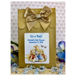 Personalized Peter Rabbit Baby Boy Candy Bags (Set of 12)