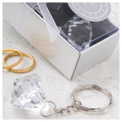 Clear Diamond Collection Diamond Design Key Chain