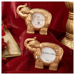 Gold Indian Elephant Picture Frame