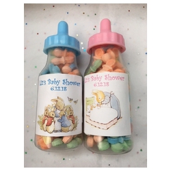 Set of 15 Blue Peter Rabbit Fillable Bottles