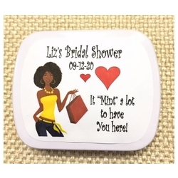 Personalized African American Mint Tin (Set of 12)