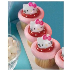 Hello Kitty Cupcake Ring (Set of 12)