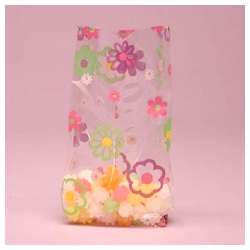 Flower Groove Cello Candy Bag (Set of 100)
