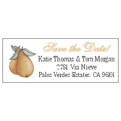 Perfect Pair Save The Date Address Label