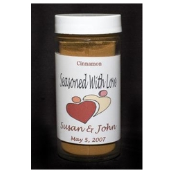 Seasoned With Love<br>Personalized Spice<br>Hearts